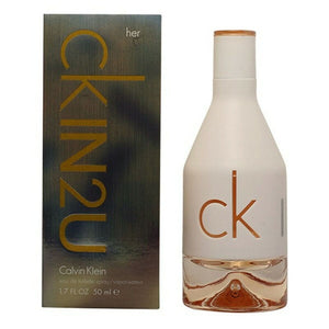 Naisten parfyymi Ck In2U Calvin Klein Ck In2u For Her EDT Spray Nainen Feminiininen (1 osaa)