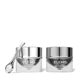 Unisex kosmetiikkasetti Elemis Ultra Smart Collagen Evening Eye Cream Duo 2 Kappaletta