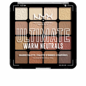 Luomiväripaletti NYX Ultimate #Warm neutrals 16 x 0,83 g