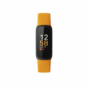 Aktiivisuusranneke Fitbit Inspire 3 Musta Oranssi