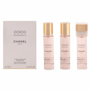 Naisten parfyymi Coco Mademoiselle Chanel Coco Mademoiselle EDT 3 x 20 ml 20 ml