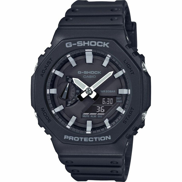 Miesten rannekellot Casio G-Shock GA-2100-1AER Musta