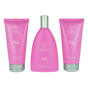 Naisten parfyymisetti Pink Aire Sevilla EDT (3 pcs) (3 pcs)