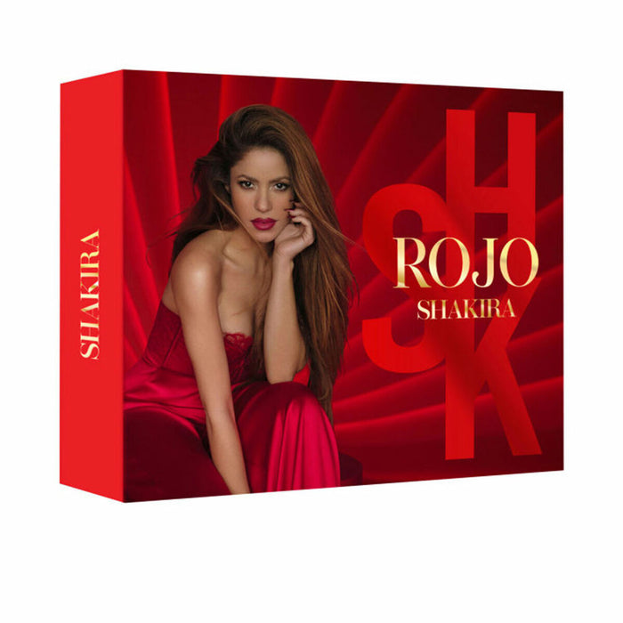 Naisten parfyymisetti Shakira Punainen 2 Kappaletta