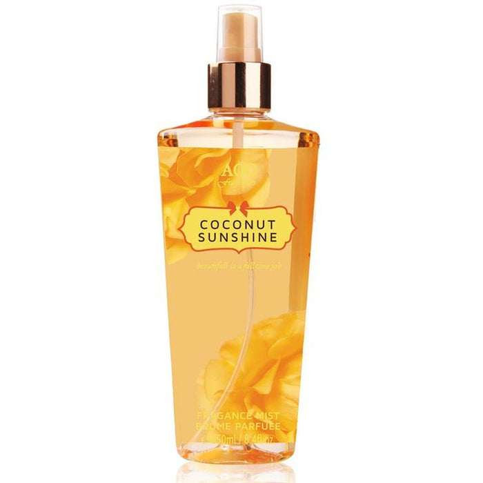 Vartalosuihke AQC Fragrances   Coconut Sunshine 250 ml