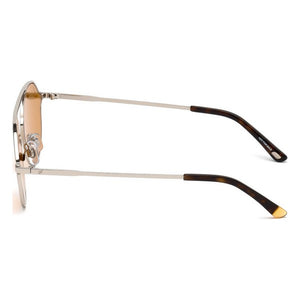 Unisex aurinkolasit WEB EYEWEAR WE0198-16E Ruskea Hopeinen (ø 57 mm)
