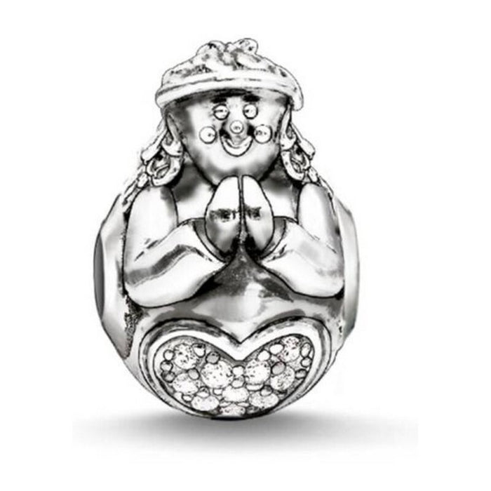 Naisten helmet Thomas Sabo K0182-643-14 (1 cm) Hopeinen (1 cm)