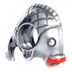 Naisten helmet Viceroy VMM0100-07 Punainen Hopeinen (1 cm)