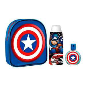 Lasten parfyymisetti Capitán América EDT (3 pcs)